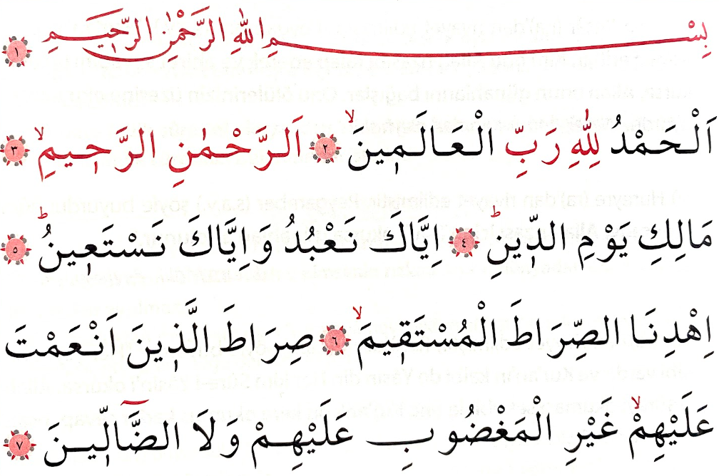 Fatiha Sûresi Fatiha Sûresi